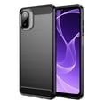 thumbnail image 1 of Rosebono Compatible With Samsung Galaxy A07 Carbon Fiber Texture Pattern TPU Case (Black), 1 of 5