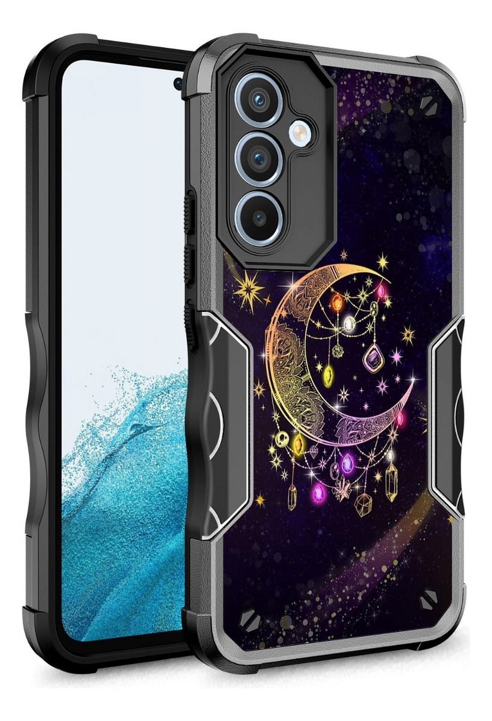 Rosebono Compatible With Samsung Galaxy A16 Case Hybrid Dual Layer rosebono-compatible-with-samsung-galaxy-a16-case-hybrid-dual-layer