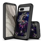 Rosebono Hybrid Back Cover Cell Phone Case for Google Pixel 8A, Wiccan