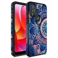 thumbnail image 1 of Rosebono Phone Case for Motorola Moto G Pure 2021 / Moto G Power 2022, Slim Hybrid Shockproof Graphic Fashion Cover Armor Case (Mandala), 1 of 5