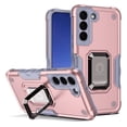 thumbnail image 1 of Rosebono Samsung Galaxy A35 Hybrid Metal Ring Magnetic Defender Armor Cover Case, Rose Gold, 1 of 5