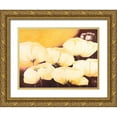 thumbnail image 1 of Roseboom, Jettie 14x12 Gold Ornate Wood Framed with Double Matting Museum Art Print Titled - Yellow Poppies II, 1 of 4