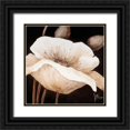 thumbnail image 1 of Roseboom, Jettie 15x15 Black Ornate Wood Framed with Double Matting Museum Art Print Titled - Amazing poppies II, 1 of 4