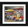 thumbnail image 1 of Roseboom, Jettie 24x20 Black Ornate Wood Framed with Double Matting Museum Art Print Titled - Summer market II, 1 of 4