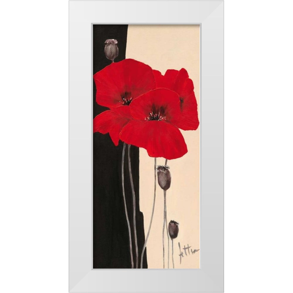 Roseboom, Jettie 8x14 White Modern Wood Framed Museum Art Print Titled Refined I