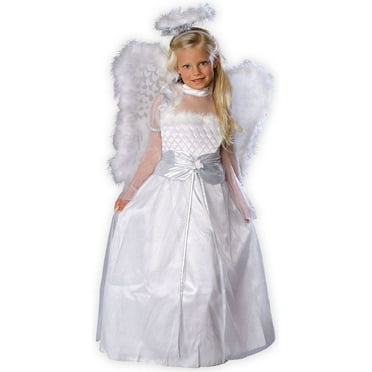 Rubies Rosebud Angel Costume with Wings for Kids, Girls Small