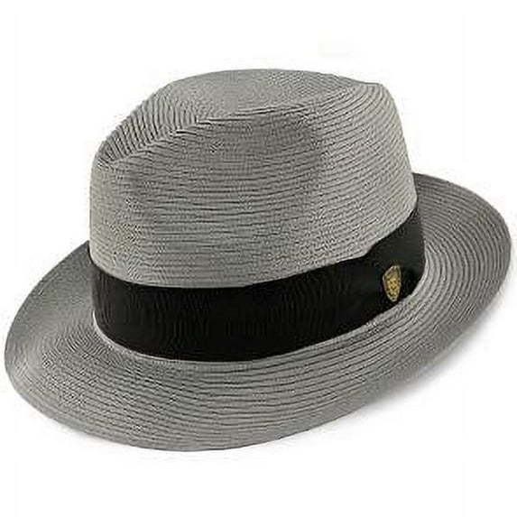 Rosebud - Dobbs Straw Fedora Hat - DSRBUD