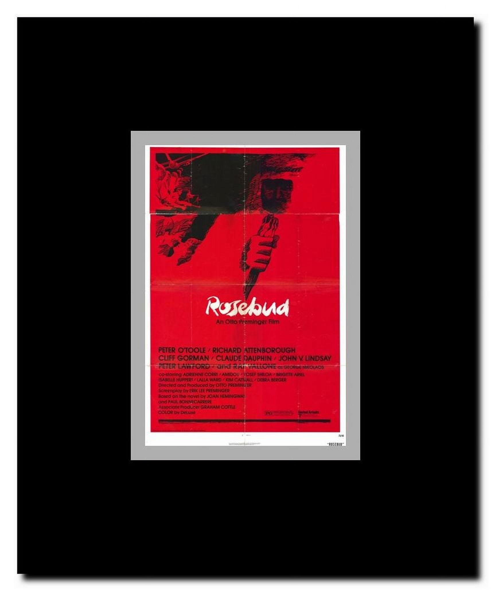 Rosebud Framed Movie Poster