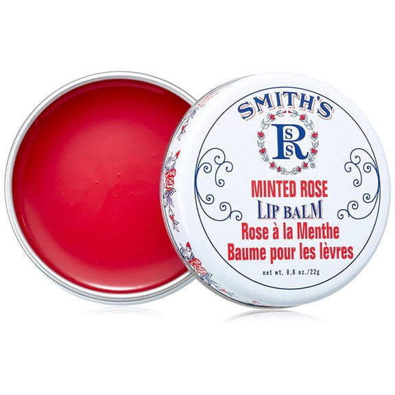 Smith's Rosebud Lip Balm, Minted Rose, 0.8 Ounce