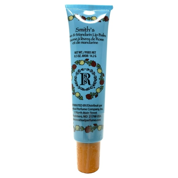 Rosebud Perfume Co. Smith's Rose & Mandarin Lip Balm Tube 0.5oz (14.2g)