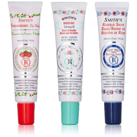 Rosebud Perfume Co. Tube Trio Lip Treatment