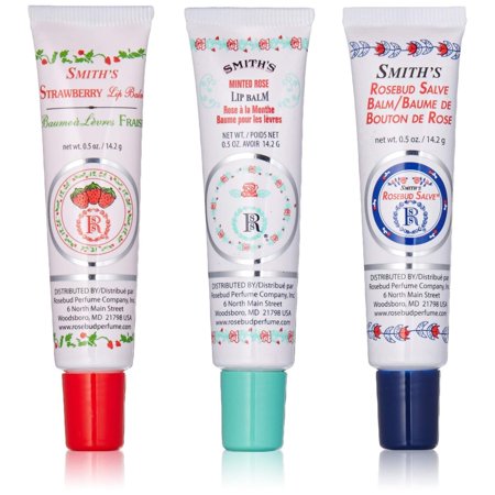 Rosebud Perfume Co. Tube Trio Lip Treatment