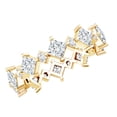 thumbnail image 1 of Rosec Jewels Lab Created Diamond Eternity Ring - Designer Wedding stacking Ring - EF-VS Grade, 18K Yellow Gold, US 12.00, 1 of 8