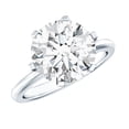 thumbnail image 1 of Rosec Jewels Lab Grown Diamond Engagement Ring 4 Carat - IGI Certified - Round Diamond Solitaire Ring - E-VS1 Quality, 10K White Gold, US 4.00, 1 of 8