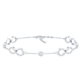 thumbnail image 1 of Rosec Jewels Lab Grown Diamond Infinity Bracelet (EF-VS Quality) - Station Bracelet for Women - Valentines Day Gift, 10K White Gold, 7.0 inches, 1 of 8