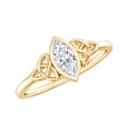 thumbnail image 1 of Rosec Jewels Lab Grown Diamond Ring - Marquise Engagement Ring - EF-VS Quality, 18K Yellow Gold, US 9.50, 1 of 8