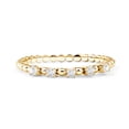 thumbnail image 1 of Rosec Jewels Minimal Lab Grown Diamond Promise Ring for Women - EF-VS Quality Certified - Stackable Ring - Ready to Gift, 18K Yellow Gold, US 6.50, 1 of 7