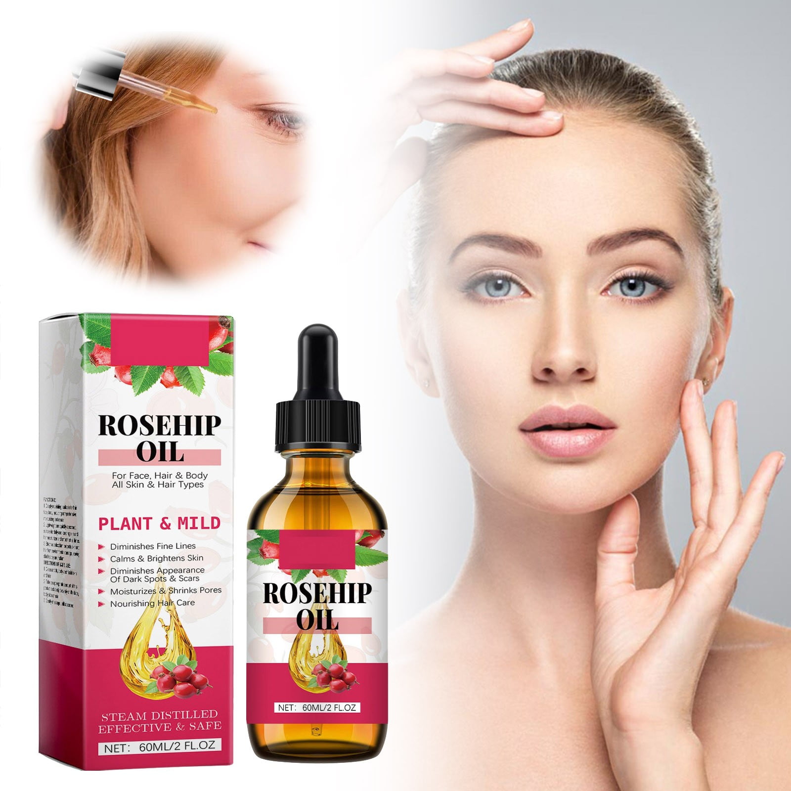 Rosehip Face Oil Organic Rosehip Oil Cold Pressed Rosehip Oil Aging