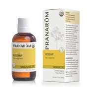 Pranarom Rose Hip Seed Virgin Plant Oil 2 fl oz Glass Bottle