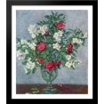 thumbnail image 1 of Rosehip and Jasmine 28x32 Large Black Wood Framed Print Art by Pyotr Konchalovsky, 1 of 2