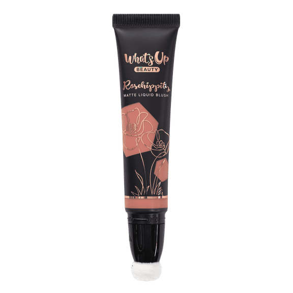 Whats Up Beauty - Rosehippity Matte Liquid Blush - Shade Heirloom Vegan, Clean, Non-Toxic Face Cheek Makeup
