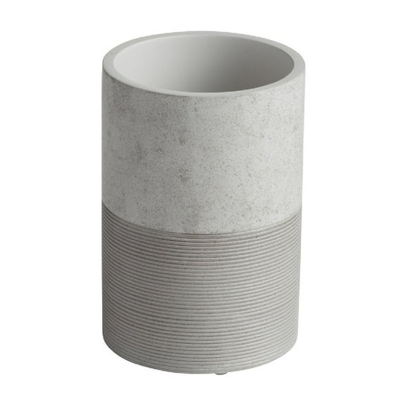 Roselli Trading Company Resin Industrial Bathroom Tumblers, 1 Pack