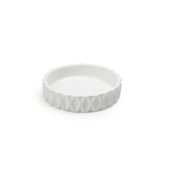 Wave White Soap Dish