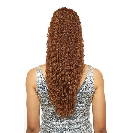 Rosemallow Drawstring Ponytail Bebe #1b