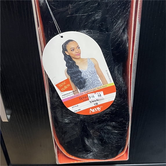 Rosemallow Drawstring Ponytail - Lulu #1b