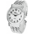 thumbnail image 1 of Blekon Women's Faux Pearl Rope Bracelet Cuff Watch (Silver Tone), 1 of 5