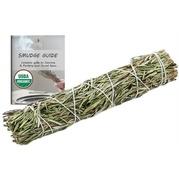Rosemary 9 Inch Sage Smudge Sticks for Cleansing | Large Smudging Wand
