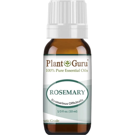 Rosemary Essential Oil 10 ml. 100% Pure Natural Undiluted Therapeutic Grade For Aromatherapy Diffuser, Stimulates Hair Growth and Dandruff Control.