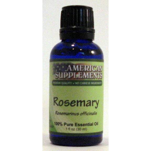 Rosemary Essential Oil American Supplements 1 oz Oil