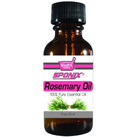 Rosemary Essential Oil Aromatherapy - Premium Grade - Made with 100% Pure Therapeutic Grade Essential Oil 1 oz (30 ml) by Sponix