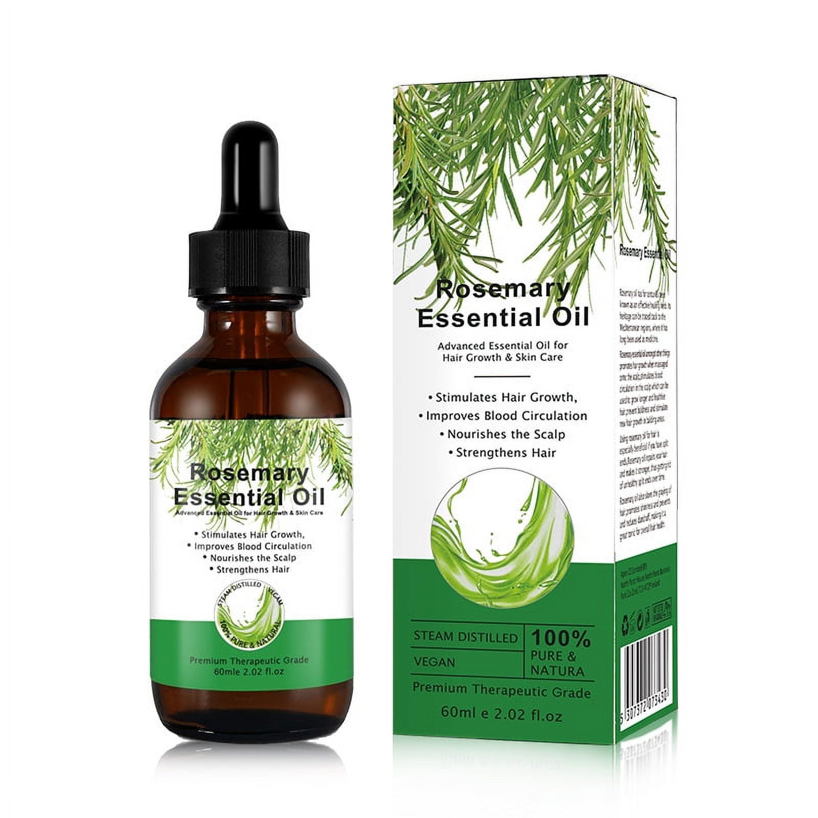 Rosemary Essential Oil for Hair Growth,Pure Organic Rosemary Oil for