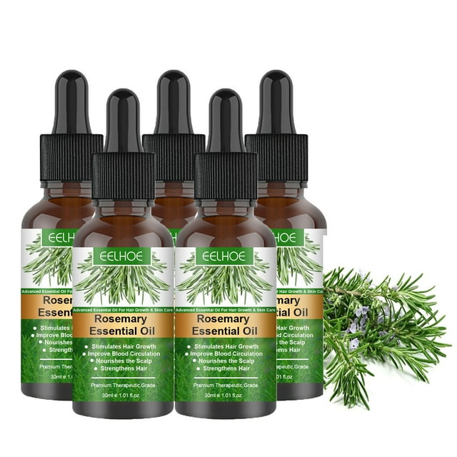 Rosemary Essential Oil, Topical Rosemary Oil for Hair Growth, Organic