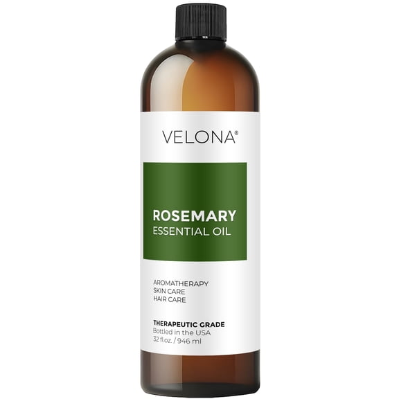 Rosemary Essential Oil by Velona - 32 oz | Therapeutic Grade for Aromatherapy Diffuser Undiluted