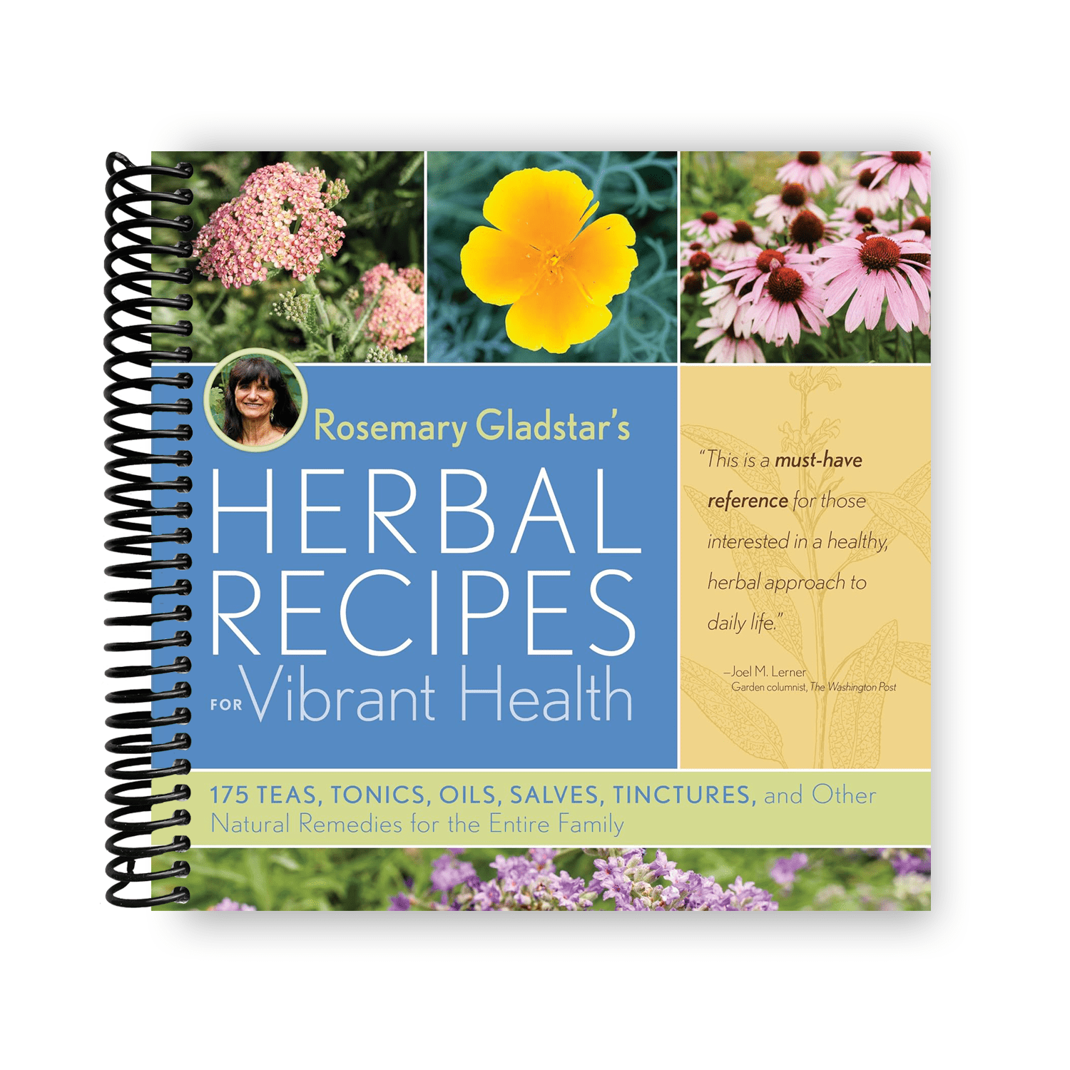 Rosemary Gladstar's Herbal Recipes for Vibrant Health (Spiral Bound ...