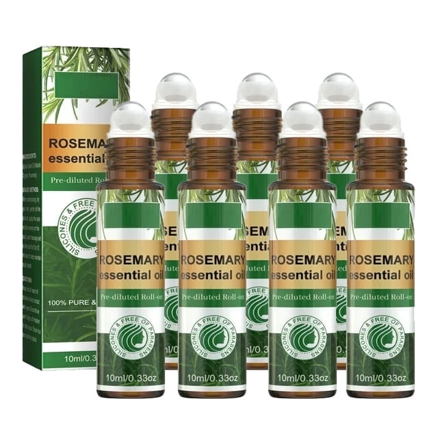 Rosemary Hair Essential Oil, Scalp Cleansing, Massage Treatment,Thicken