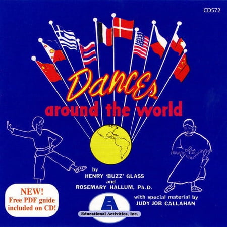 Rosemary Hallum - Dances Around the World - Kids & Family - CD