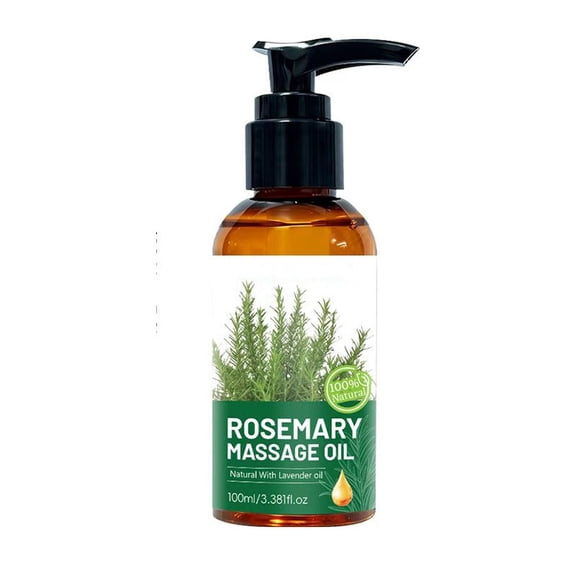 Rosemary Massage Oil, Soothes and Nourishes Skin, Gentle Lightweight Texture for Smooth Massage Application, Enhances Skin Comfort and Radiance for a Relaxed and Healthy Skin Finish