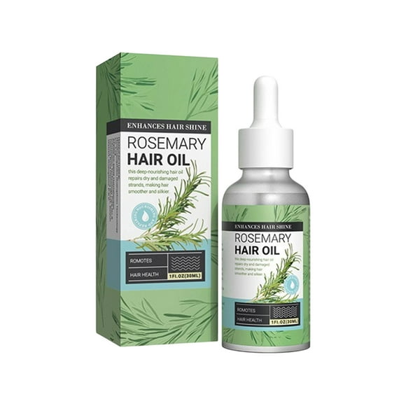 Rosemary Oil For Hair With Castor, Batana, Jojoba Oil - Infused With Biotin & Vitamin E-Blend of Effective Hair Oils for Hair Growth-Strengthening Treatment