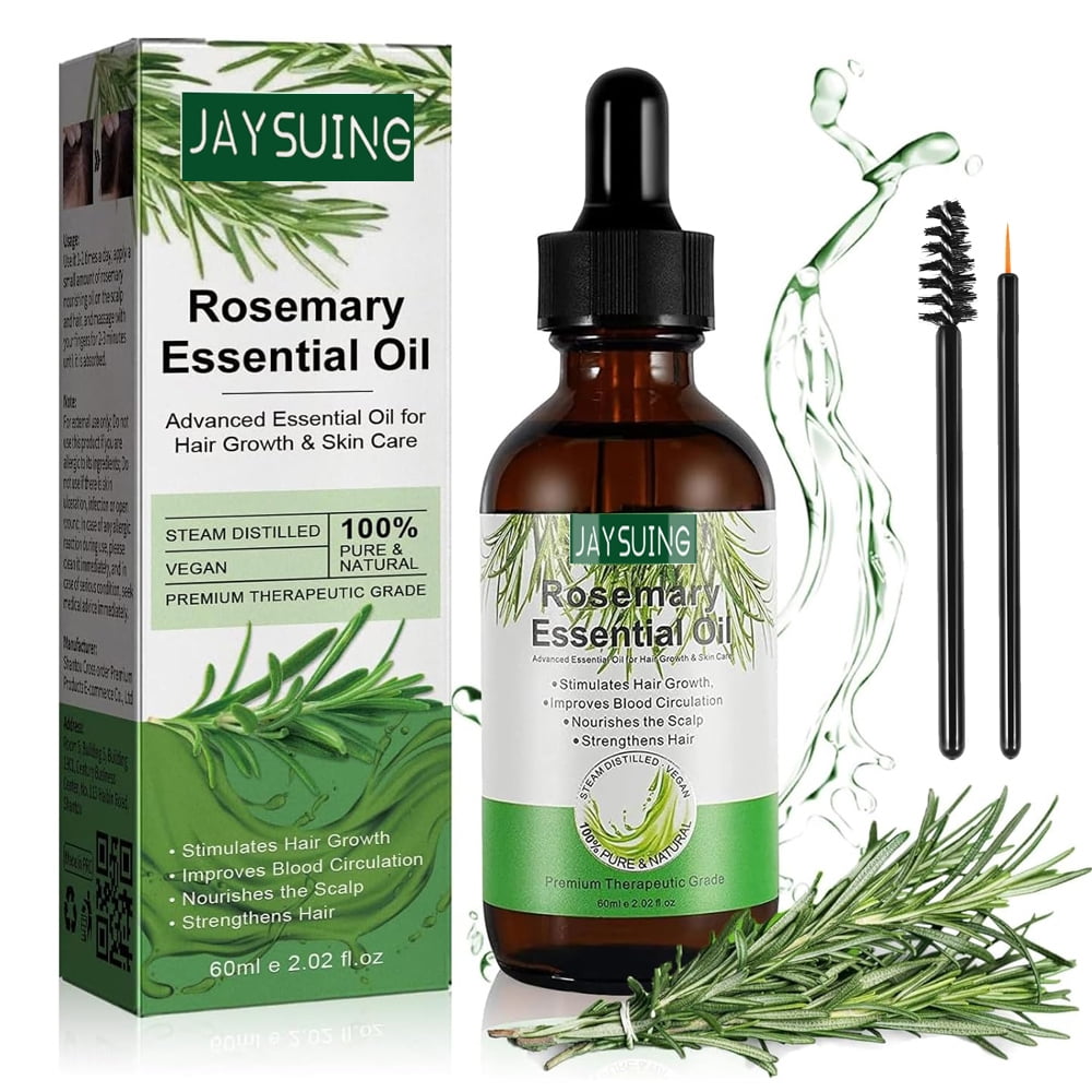Rosemary Oil for Hair Growth, 100 Pure Organic Rosemary Oils for Hair