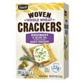 thumbnail image 1 of Rosemary Olive Oil Woven Wheat Crackers, 9 oz- Pack of 3, 1 of 4