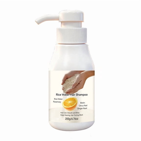 Rosemary Rice Ginger Shampoo For Deep Cleansing Softening 200G