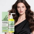 thumbnail image 1 of Rosemary Shampoo, Botanical Plant Ingredients for Scalp Care & Hair Repair, Gentle Cleansing, Volumizing & Frizz Control, Suitable for Dry/Damaged/Oily Hair, 3.38Fl OZ(Conditioner), 1 of 7