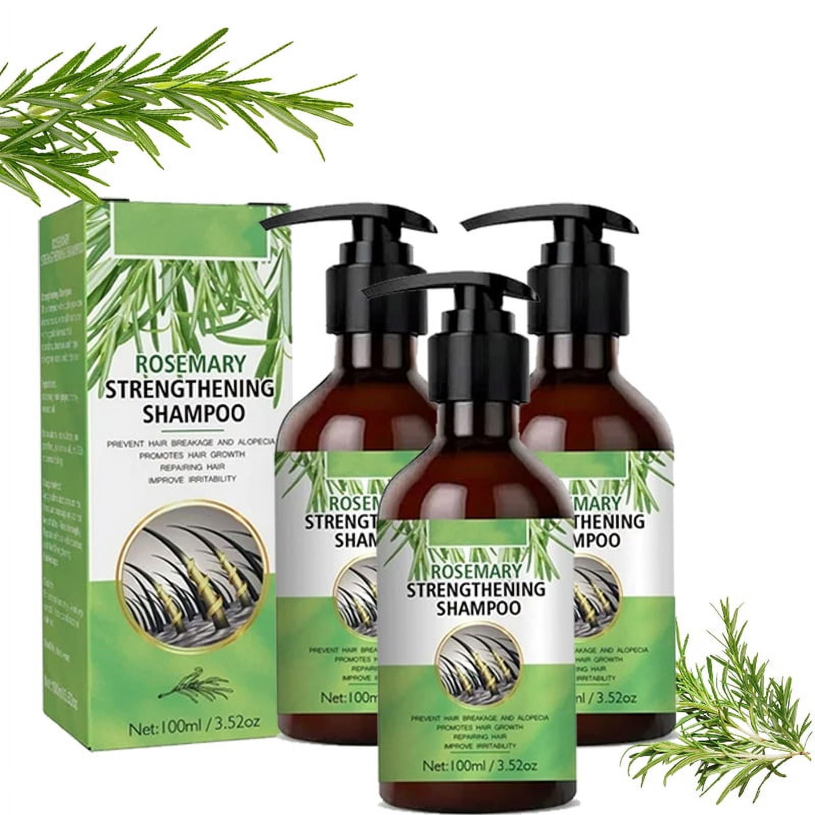 Rosemary Shampoo for Hair Growth,Rosemary Mint Strengthening Shampoo,Routine Shampoo for Women
