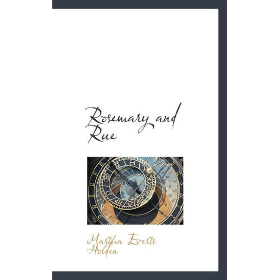 Rosemary and Rue (Paperback)