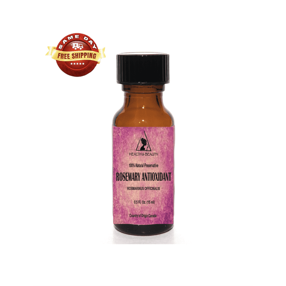 Rosemary antioxidant organic co2 extract natural preservative 0.5 oz, 15 ml