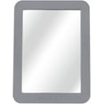 thumbnail image 1 of Rosemind 1 Pack Hefty Metal Wall Hang Mirror 5” x 7” With Magnetic Back Support For Locker Toolbox Use - Gray, 1 of 5